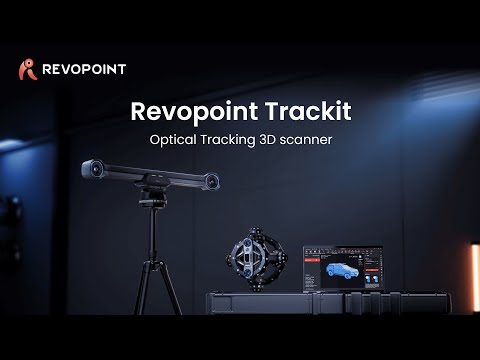 Revopoint Trackit | Discover the advanced Optical Tracking 3D Scanner boosting your workflow