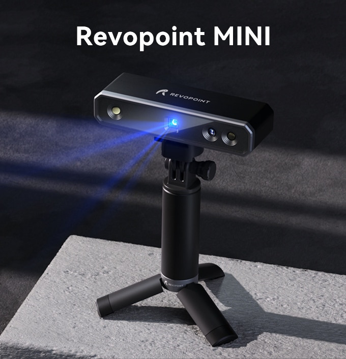 3Dプリンタにもおすすめ！Revopoint MINI 3Dスキャナを実機レビュー！