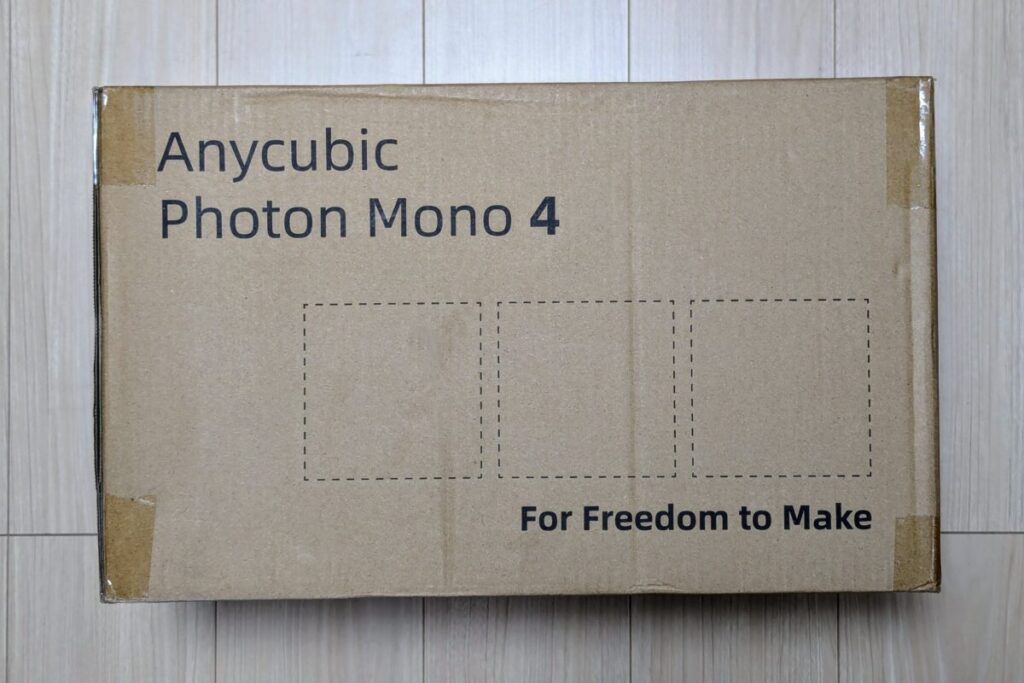 開封前のAnycubic Photon Mono 4