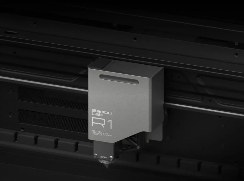 55W CO2レーザーのツールヘッド(短焦点レンズ装着時)