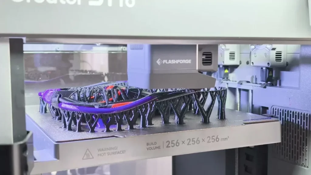 TPU・PETG・PLAを組み合わせたドローンフレームのプリント