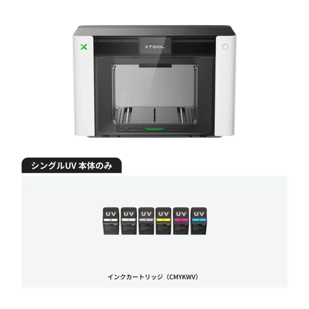 シングルUV 本体のみの同梱内容